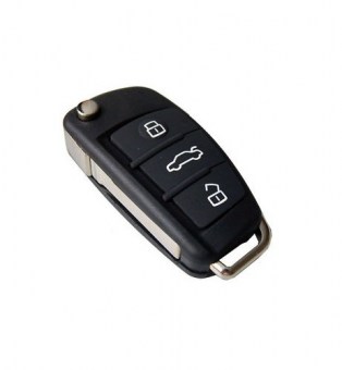 MANDO PLEGABLE AUDI A6, Q7 DE 3 BOTONES 868 MHZ (4F0837220AK INF) - ORIGINAL POR BASTIDOR